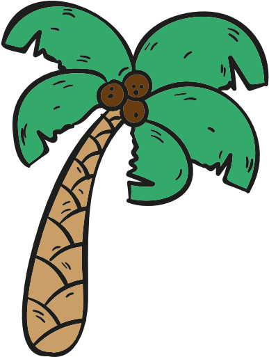 Palm Tree Free Icon - Free Palm Tree Svg (512x512)