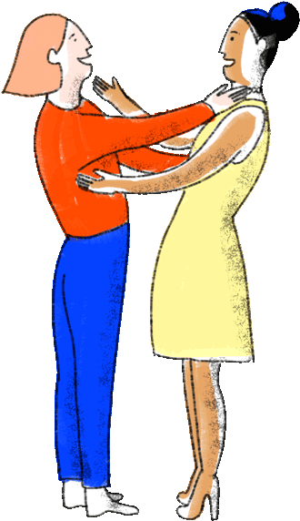 Download - Ballroomdance Drawing Gif (618x618)