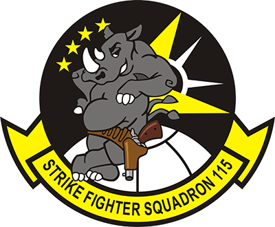 F/a 18 Rhino Vfa 115 Eagles Men's Premium T Shirt - Vfa-115 (400x330)