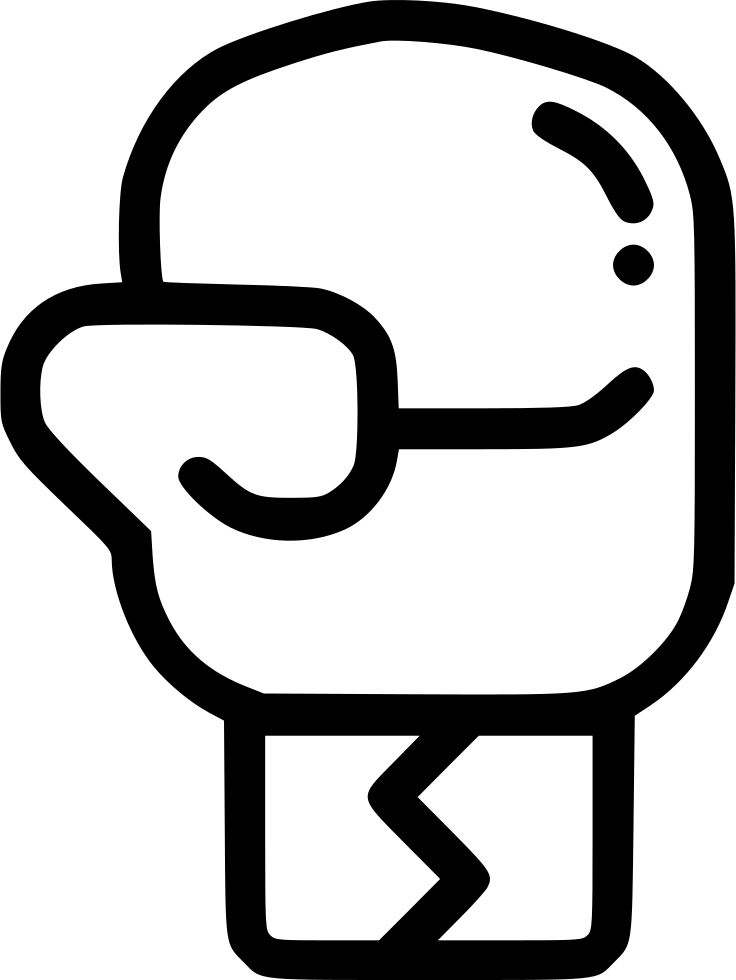 Boxing Gloves Punch Fight Svg Png Icon Free Download - Boxing (736x980)