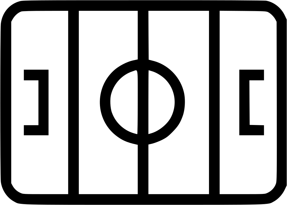 Hockey Rink Comments - Soccer Field Icon (982x702)