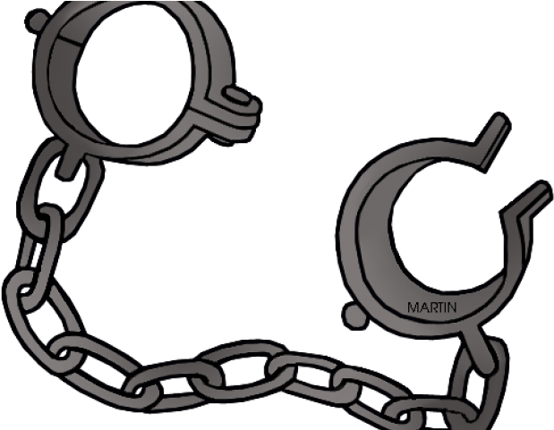Chain Clipart American Slavery - Shackles And Chains Clipart (640x480)