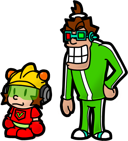 9 Volt, 18 Volt By The Papernes Guy - Warioware 9 Volt And 18 Volt (581x590)