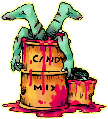 Drawlloween 2014, Day 18- Gore By Darksilvania - Art (363x400)