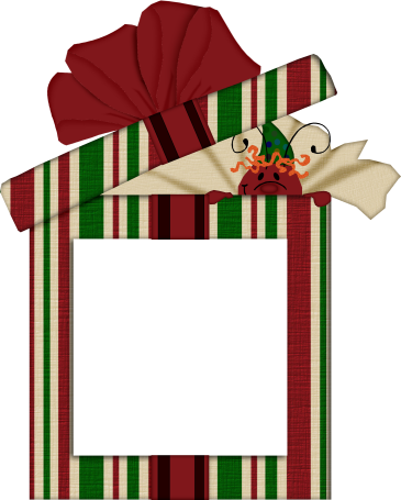Christmas Clipartchristmas Boxeschristmas Ornamentschristmas - Marcos Para Fotos De Navidad (365x455)