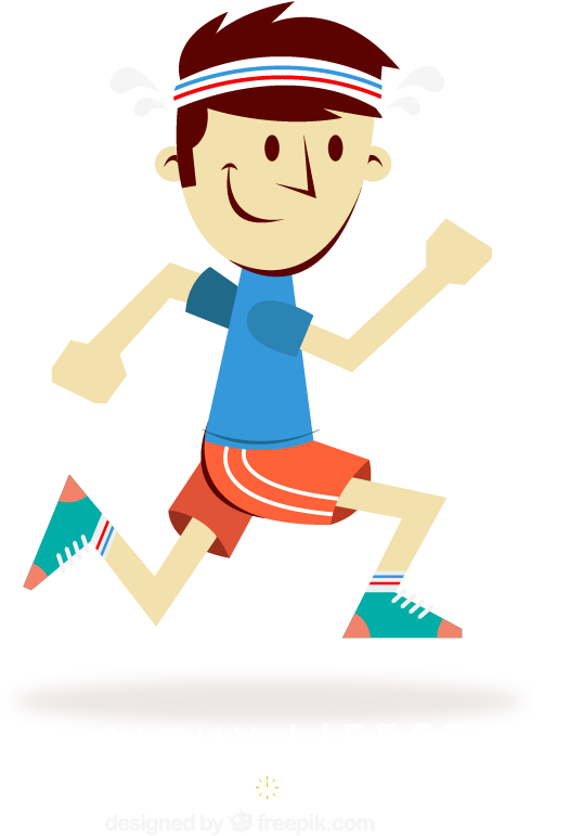 Running Man Vector Cartoon 1000*1000 Transprent Png - Running Cartoon Vector (1000x1000)