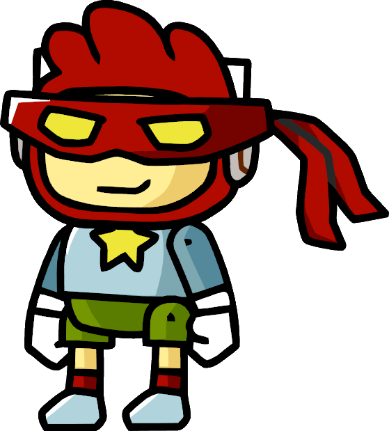 Ninja Mask - Scribblenauts Ninja (559x619)