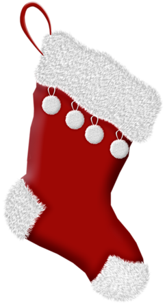 Clip Art - Christmas Stocking (338x500)