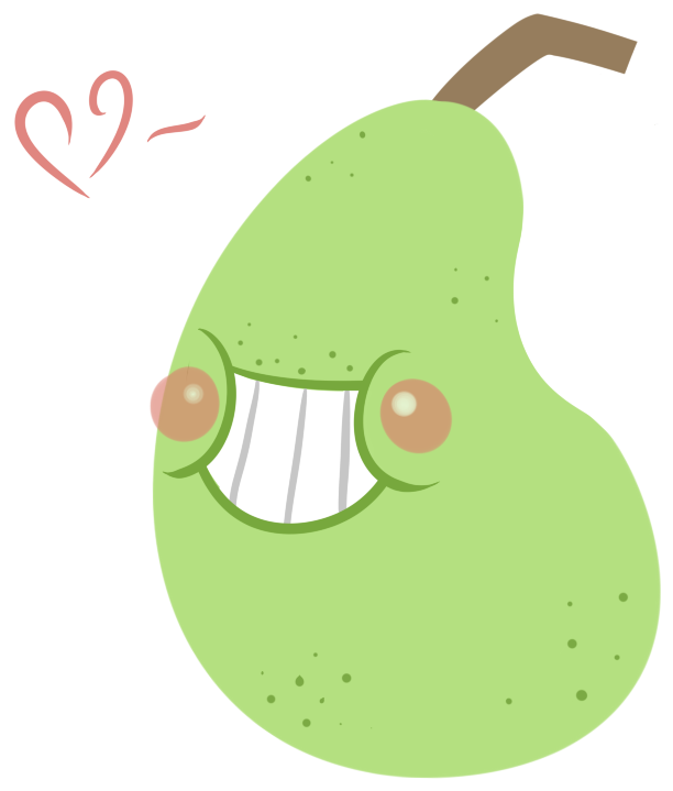 The Biting Pear Of Salamanca By Spook House - Cartoon (746x747)