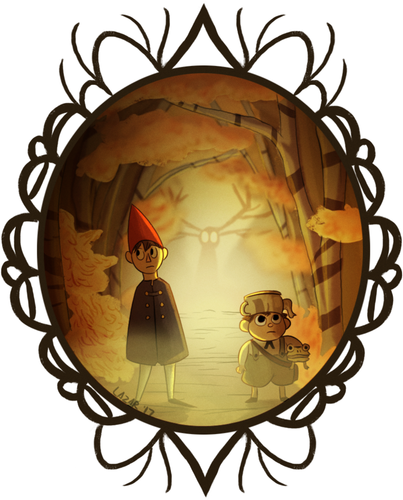 Over The Garden Wall - Illustration (817x977)