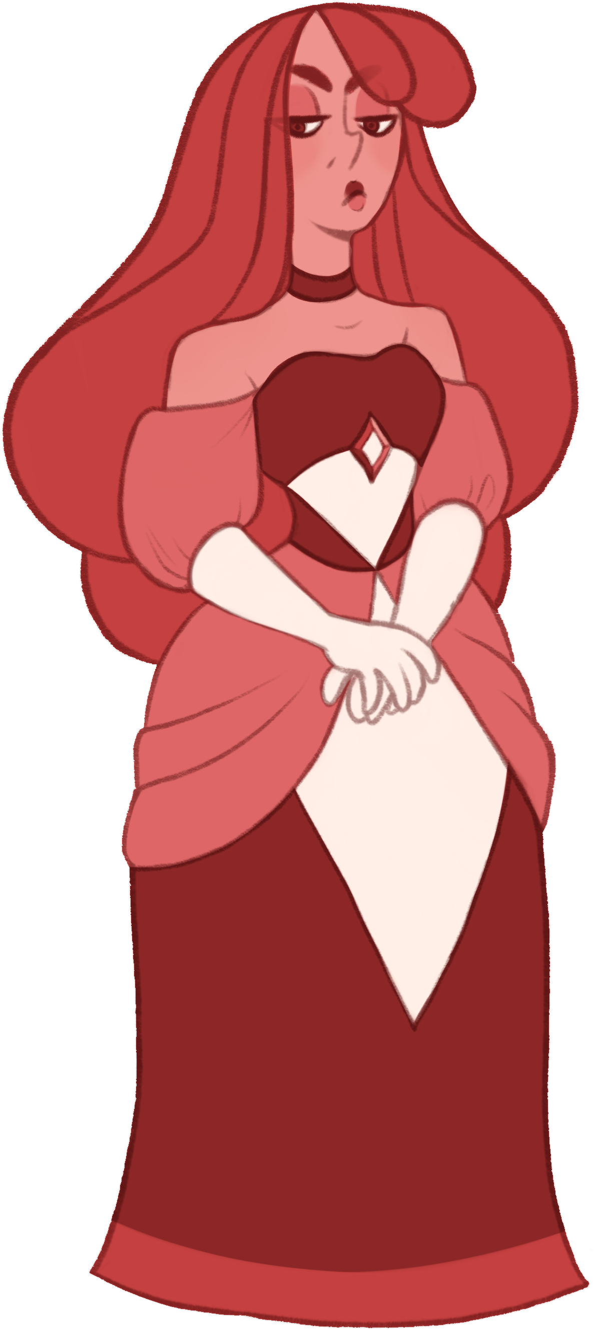 Red Diamond Redesign By Thezodiaclord - Red Diamond (2048x2732)