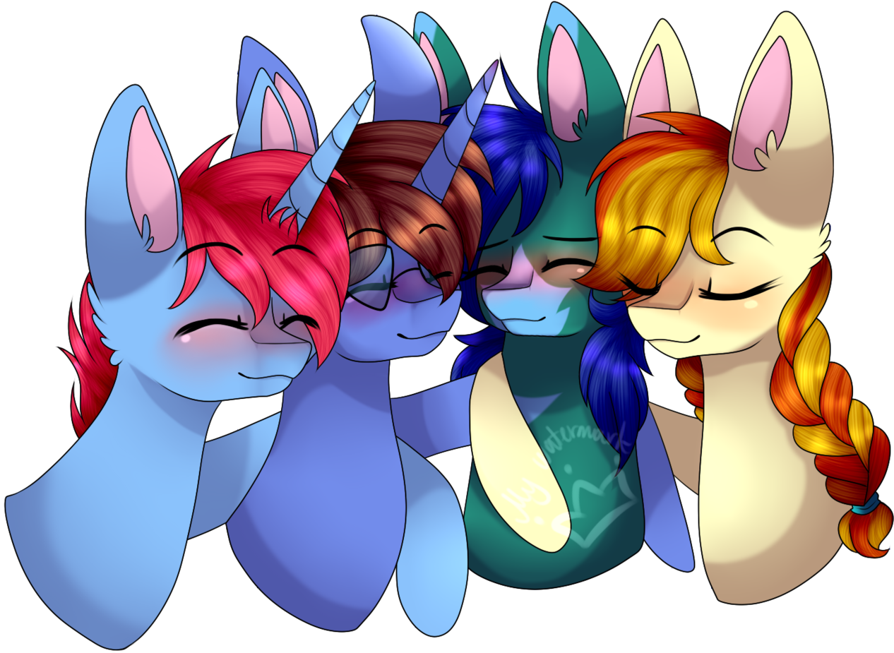 Alithecat1989, Female, Male, Mare, Oc, Oc - Cartoon (1280x939)