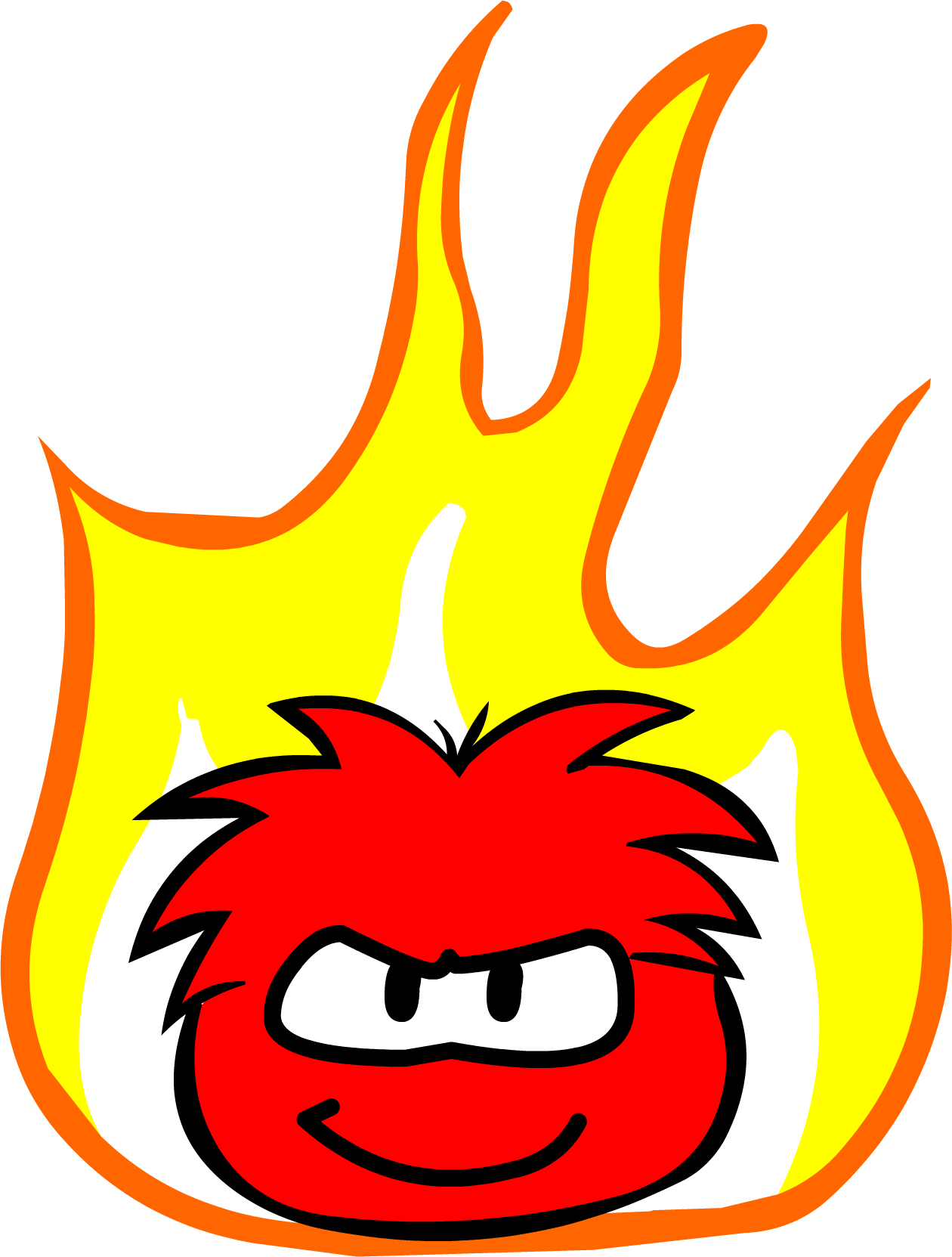 Flying Fireball - Dark Blue Puffle Club Penguin (1260x1663)