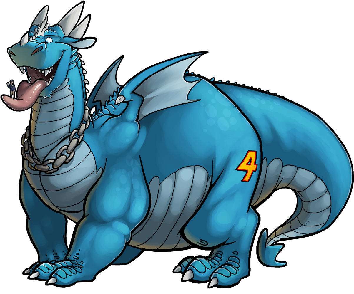 Big Steam Dragon - Cartoon (1280x1024)