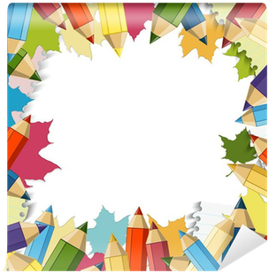 Back To School Vector Design Element Wall Mural • Pixers® - Vector Graphics (400x400)