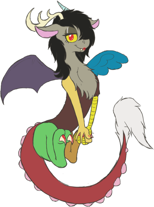 Scottfraser, Discord, Eris, Floating, Lipstick, Nail - Cartoon (951x1024)