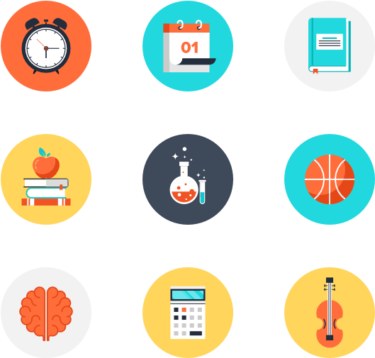 Back To School - Cloud Service Flat Icon (600x564)