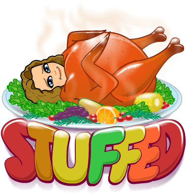 Madison Becnel Spoon University Lifestyle - Stuffed Turkey Bitmoji (398x398)