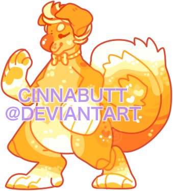 Classy Orange Cream Soda Float By Cinnadog - Classy Orange Cream Soda Float By Cinnadog (339x373)