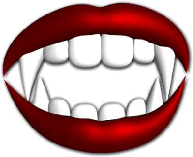 Vampire Teeth Clipart Png (480x480)