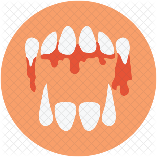 Dracula Icon - Devil Teeth (512x512)
