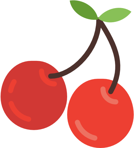 Cherries Free Icon - Cherry Icon Png (512x512)