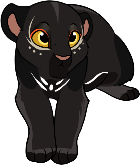 Free Design 3 Winner Announced By Agent Taai - Black Cat (521x598)