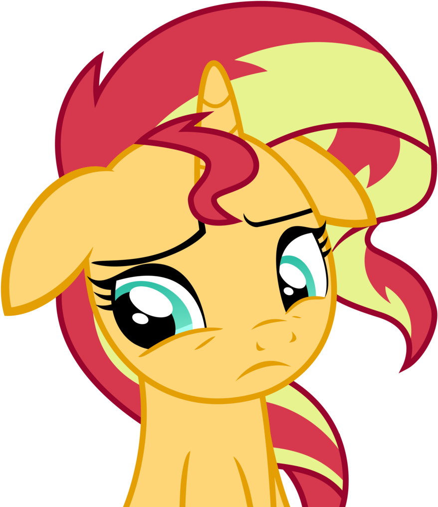 Sketchmcreations, Equestria Girls, Female, Floppy Ears, - Sunset Shimmer (910x1024)