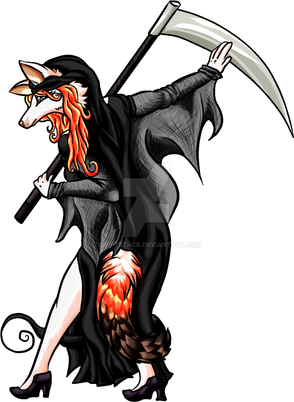 Grim Reaper By Swiftstack Grim Reaper By Swiftstack - Illustration (1024x1376)