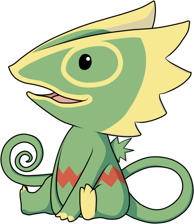 Kecleon By Ayinai On Deviantart - Cartoon (819x976)
