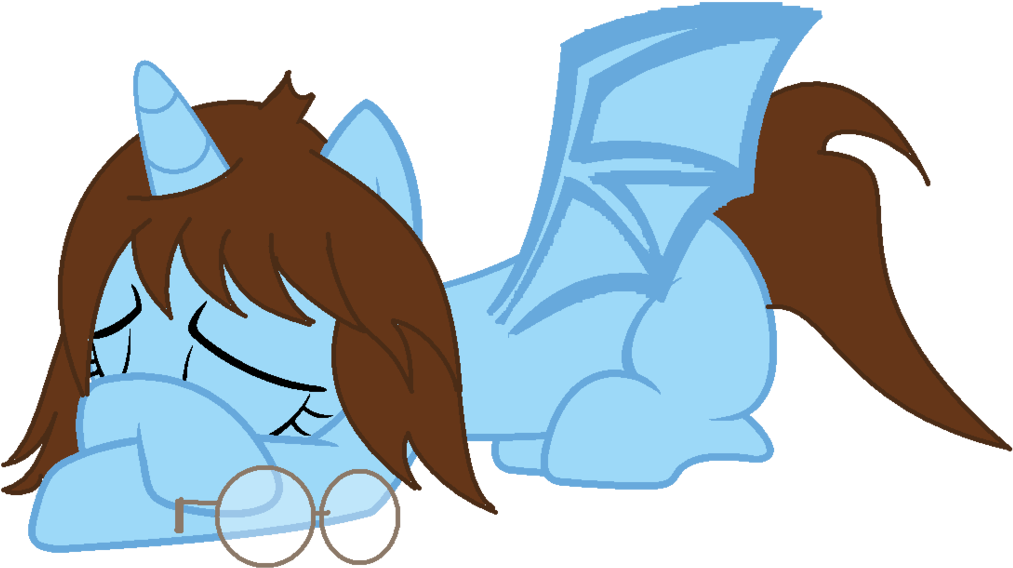 Sadness By Casey The Unicorn - Cartoon (1024x707)