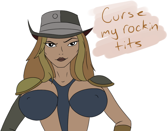 Major Boobage Girl By Androgynousone - South Park Major Bobbage (794x563)
