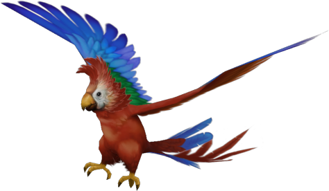 These Buttons, Icons, Cliparts Were Collected During - Macaw (474x276)
