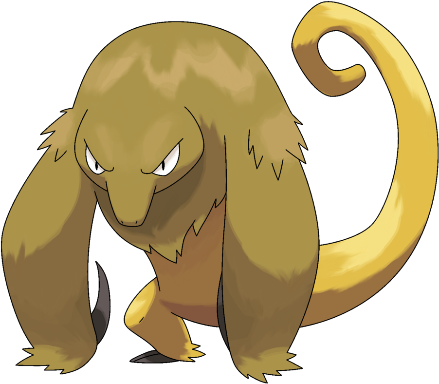 Destiny Cartoon Ant Eater Arigant Anteater Fakemon - Anteater Fakemon (947x843)