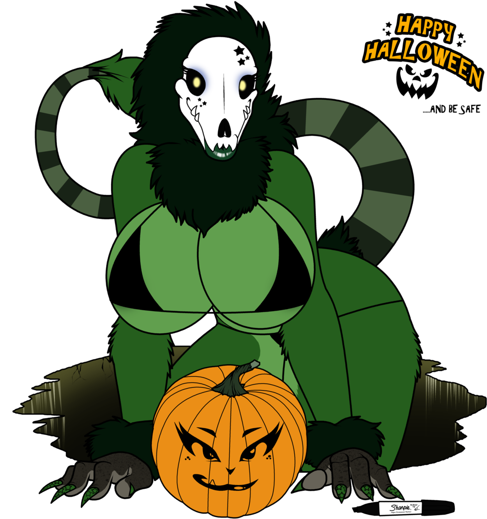 Halloween Female Deviantart Girl - School (1024x1071)
