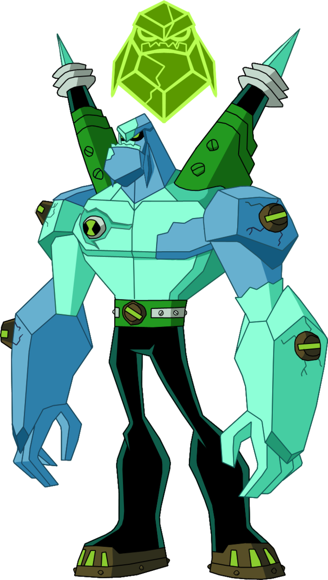 Frankenhead By Rizegreymon22 - Franken Diamond Biomnitrix (672x1187)