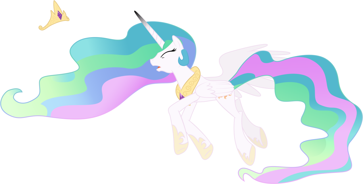 Bednarowski, Defeated, Princess Celestia, Safe, Simple - Illustration (1280x649)