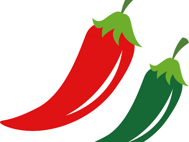 Pepper Clipart Serrano Pepper - Chilli Vector Png (640x480)