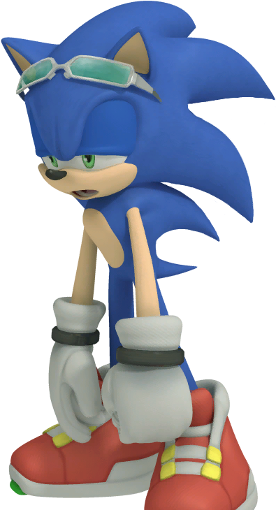 Sonic Free Riders - Sonic De Sonic Free Riders (1024x1024)