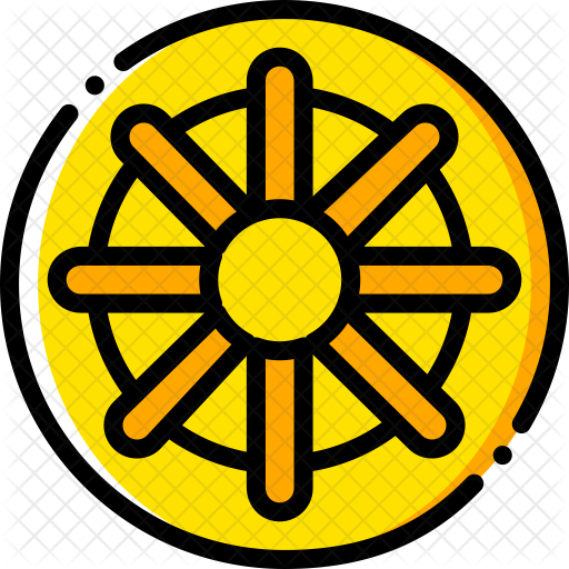Buddhism Icon - Vector Graphics (512x512)