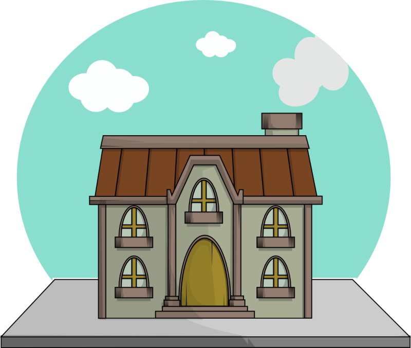 Pin Mansion Clipart - Mansion Clipart (800x677)