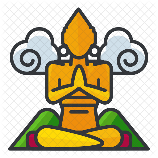 Buddha Icon - Buddha Symbol Png (512x512)