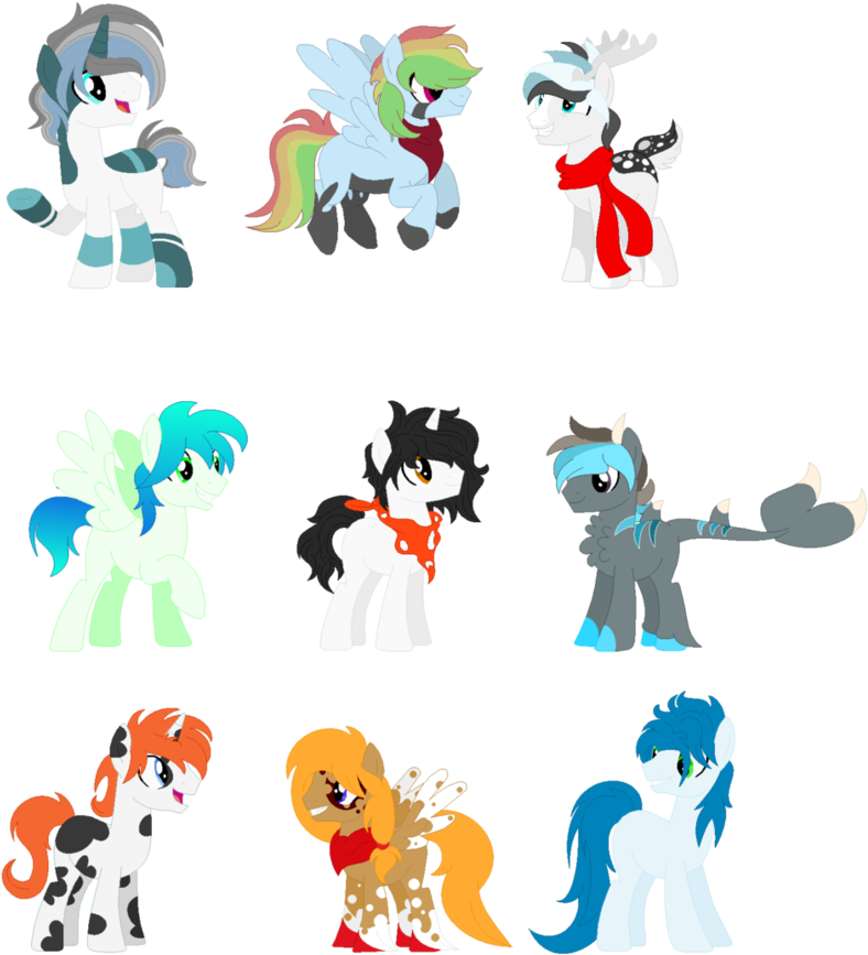 Male Sheet 1 By Starlightraven14 - Animal Figure (858x931)