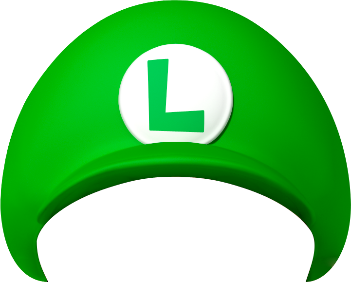 Pin Mario Hat Clipart - Luigi Hat Transparent Background (721x579)
