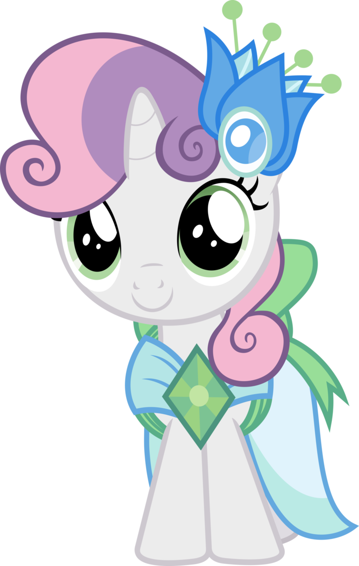 Sweetie Belle In Gala Dress By Magister39 On Deviantart - My Little Pony Sweetie Belle Dress (712x1123)