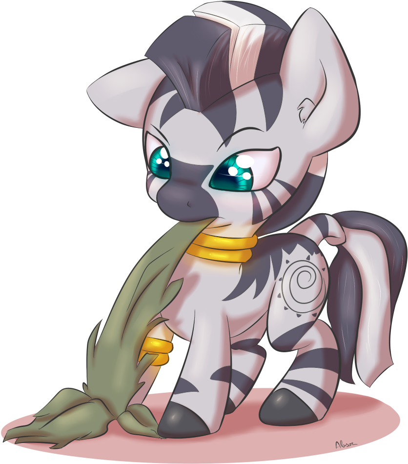 Young Zecora By Alasou On Deviantart - My Little Pony: Friendship Is Magic (1000x1150)