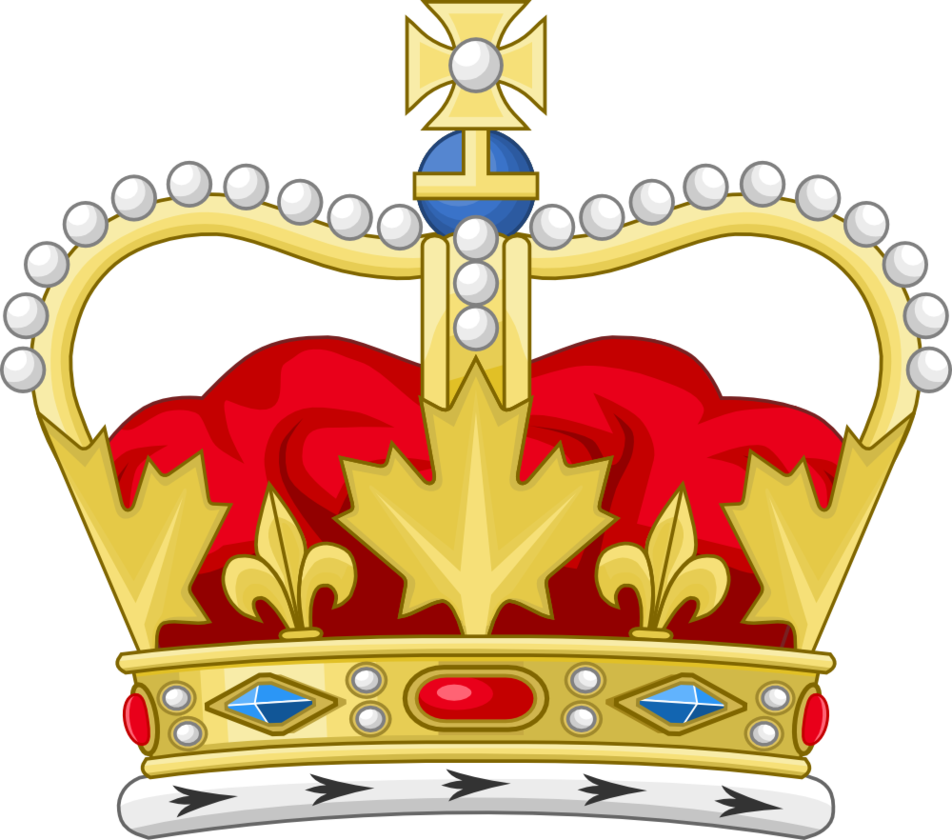 Heraldic Crown Of Canada By Leoninia - Byzantine Crown Heraldry (952x840)