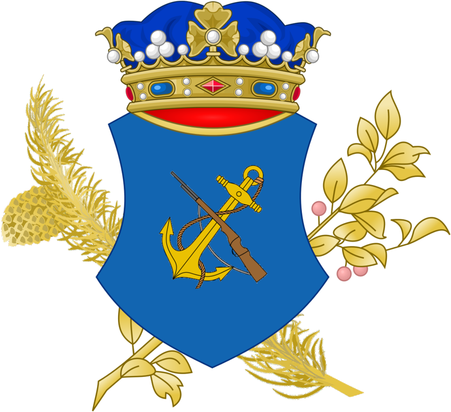 Coat Of Arms Of The Meriadni Royal Marines By Alabasterraven - Crest (968x826)