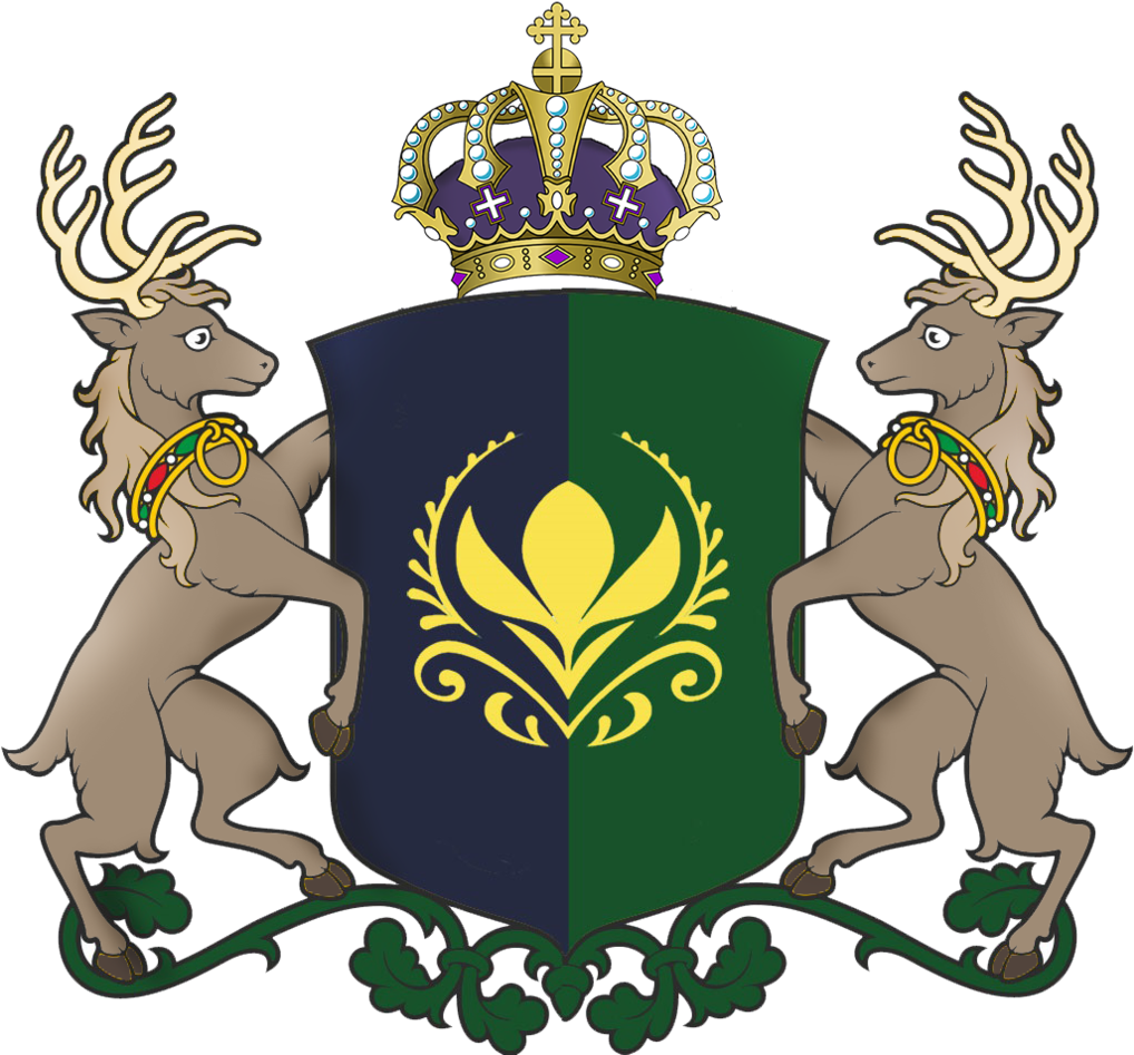 Royal And Ducal Anthems To Her Grand Ducal Highness - Kingdom Of Arendelle Flag (1024x990)