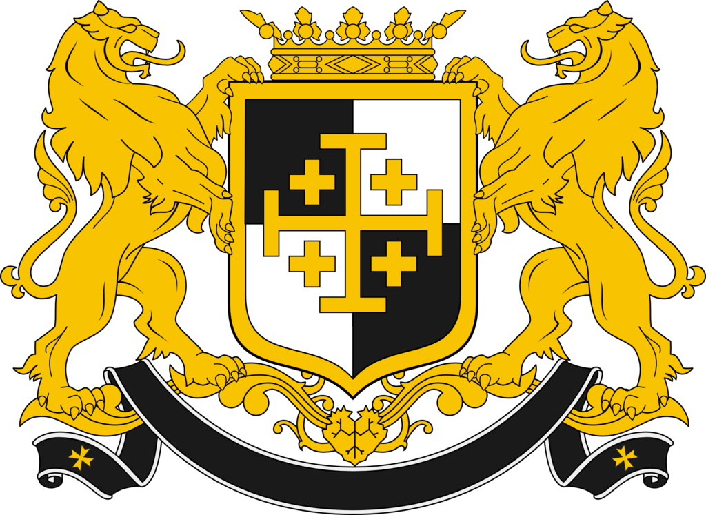 Greater Coat Of Arms Of Jerusalem By Deathpwnie - Kingdom Of Jerusalem Coat Of Arms (1024x747)